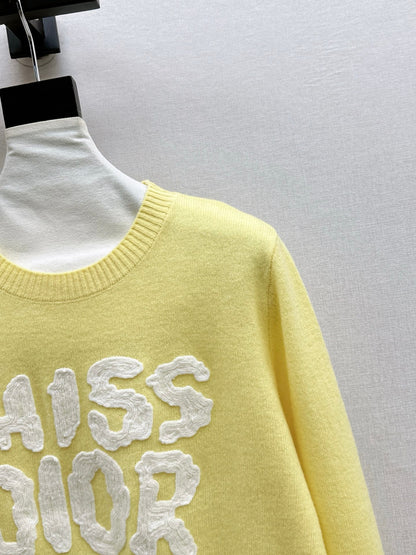 CD NEW embroidered logo sweater