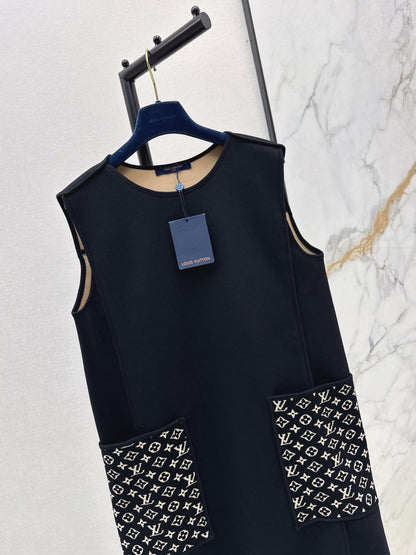 Louis NEW sleeveless vest dress