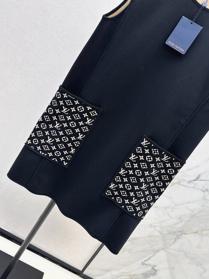 Louis NEW sleeveless vest dress