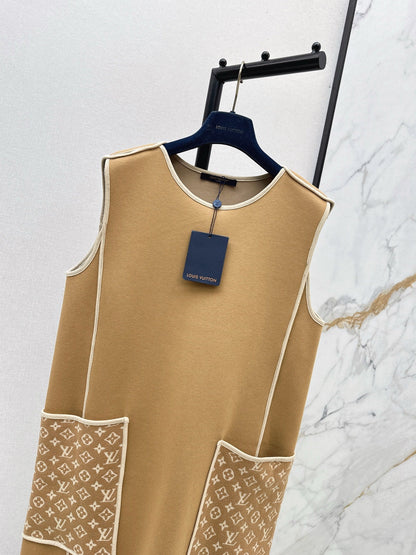 Louis NEW sleeveless vest dress