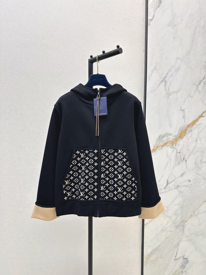 Louis NEW Hooded zip-up jacket