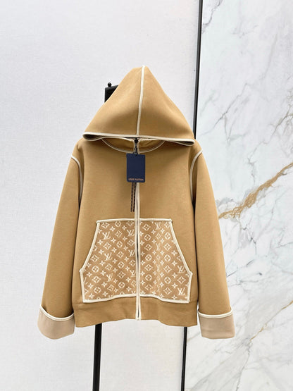 Louis NEW Hooded zip-up jacket