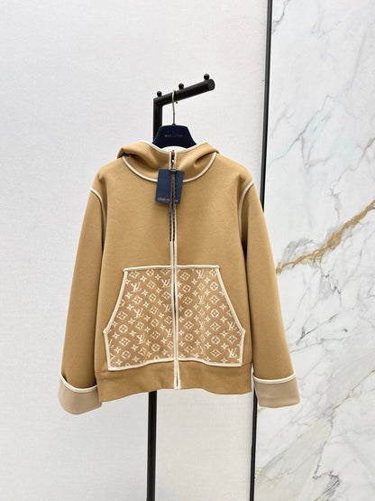 Louis NEW Hooded zip-up jacket