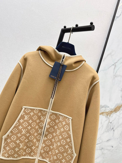 Louis NEW Hooded zip-up jacket