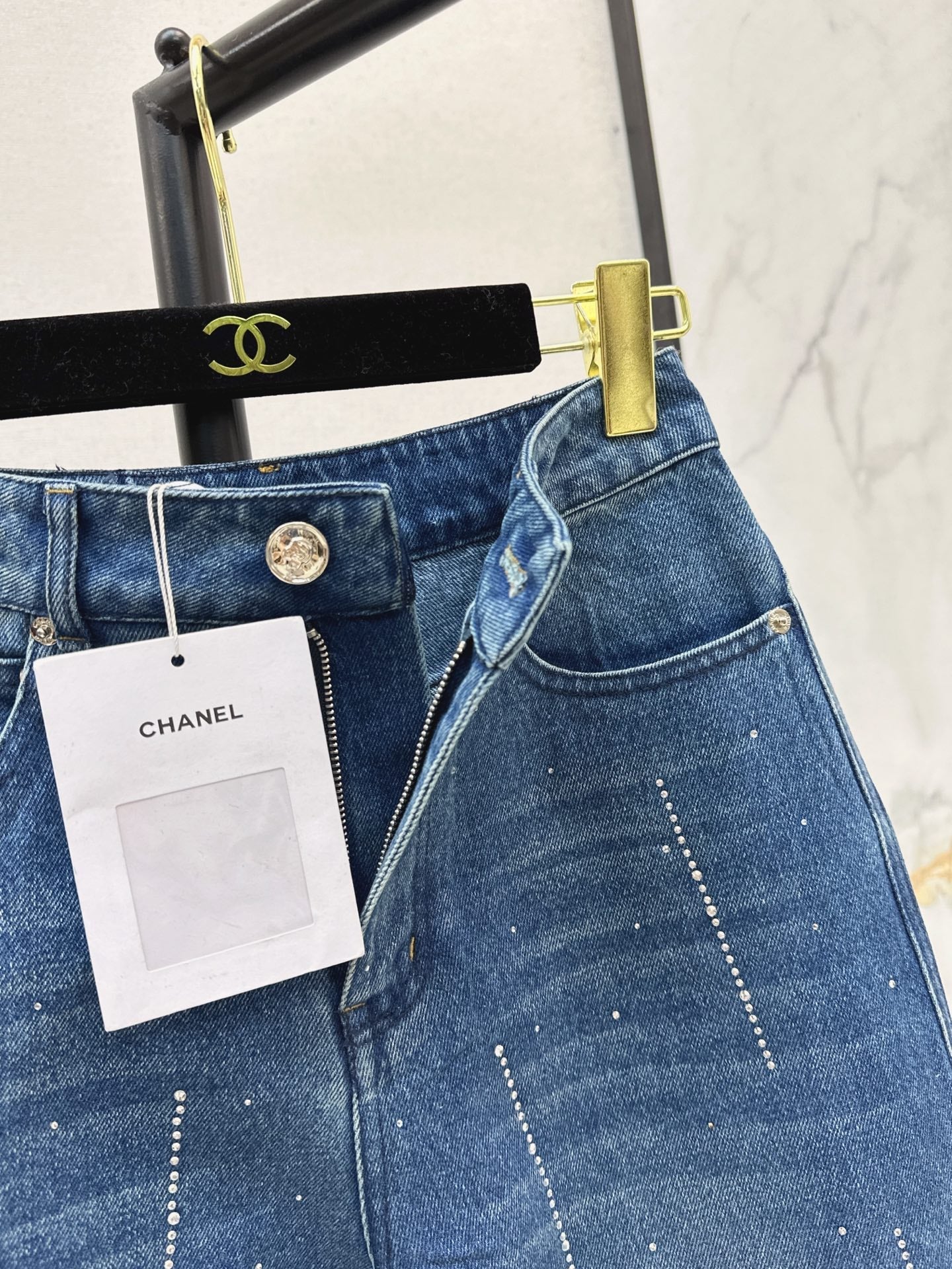 Chan NEW straight jeans