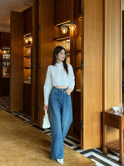 Chan NEW straight jeans