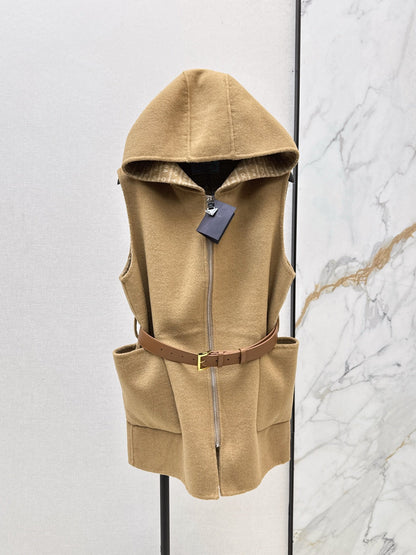 Pra NEW Hooded wool vest
