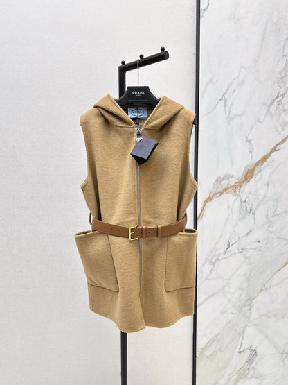 Pra NEW Hooded wool vest