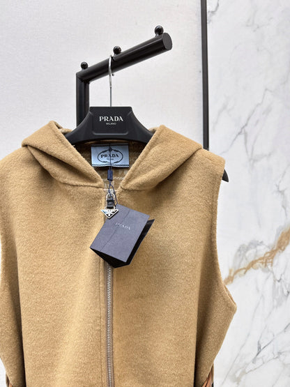 Pra NEW Hooded wool vest