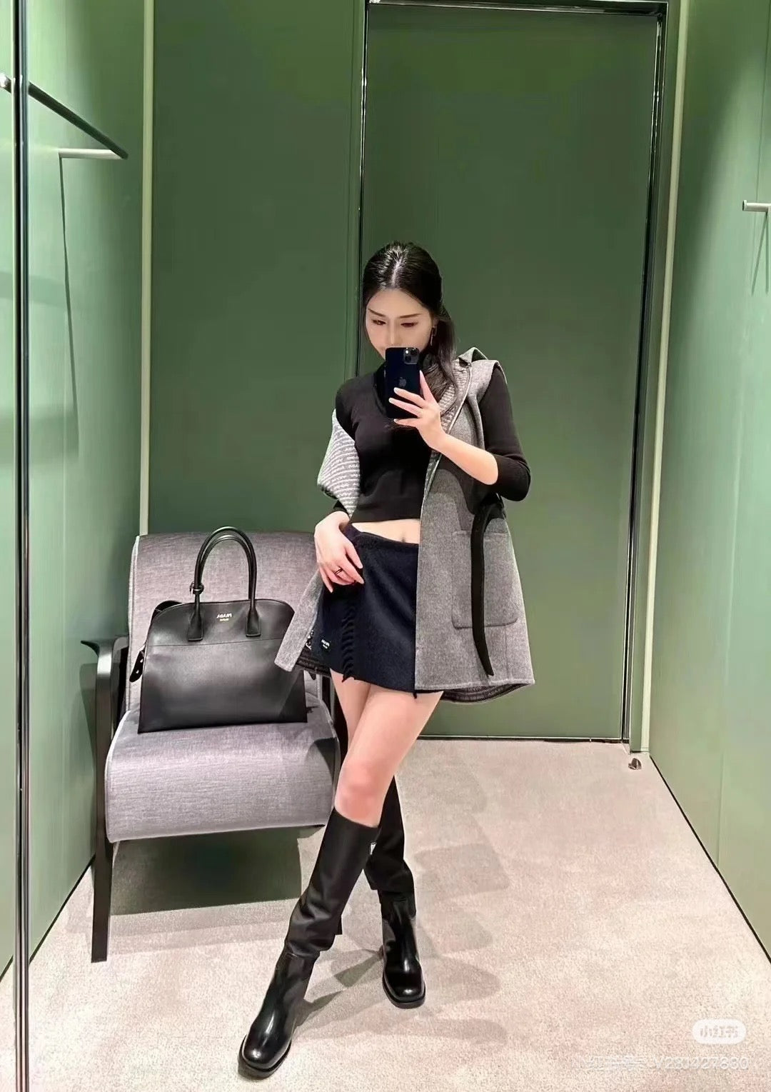 Pra NEW Hooded wool vest