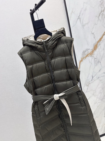 Max NEW Reversible hooded down vest
