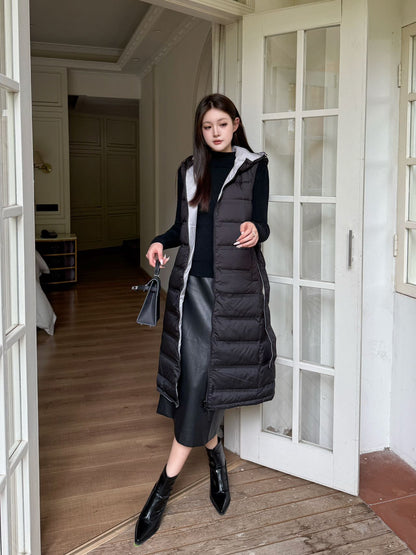 Max NEW Reversible hooded down vest