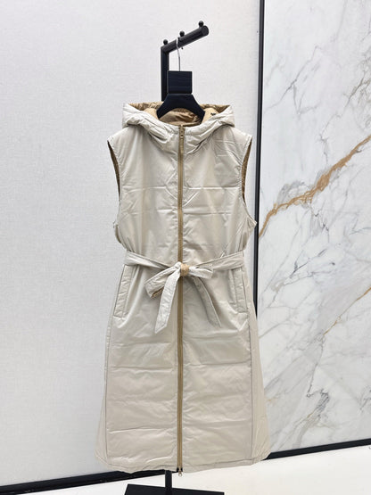 Max NEW Reversible hooded down vest