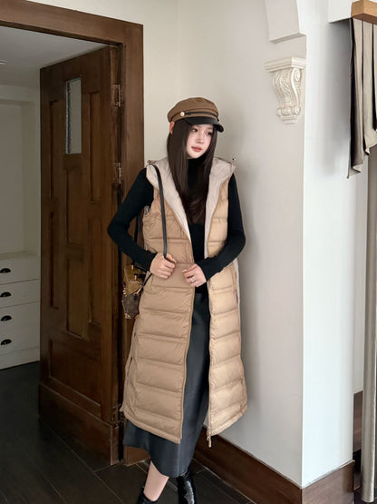 Max NEW Reversible hooded down vest