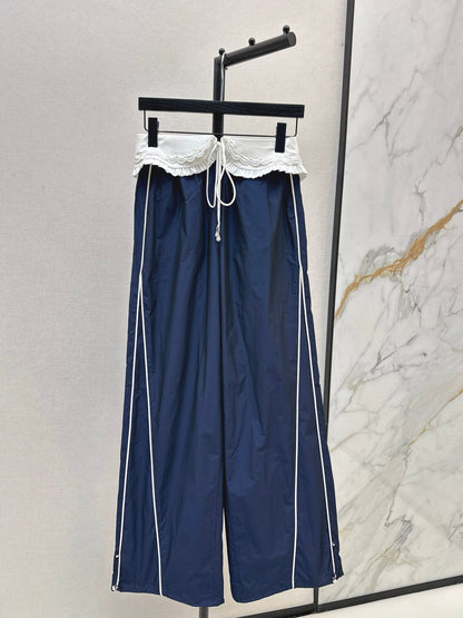 25Ss NEW Ruffled pants