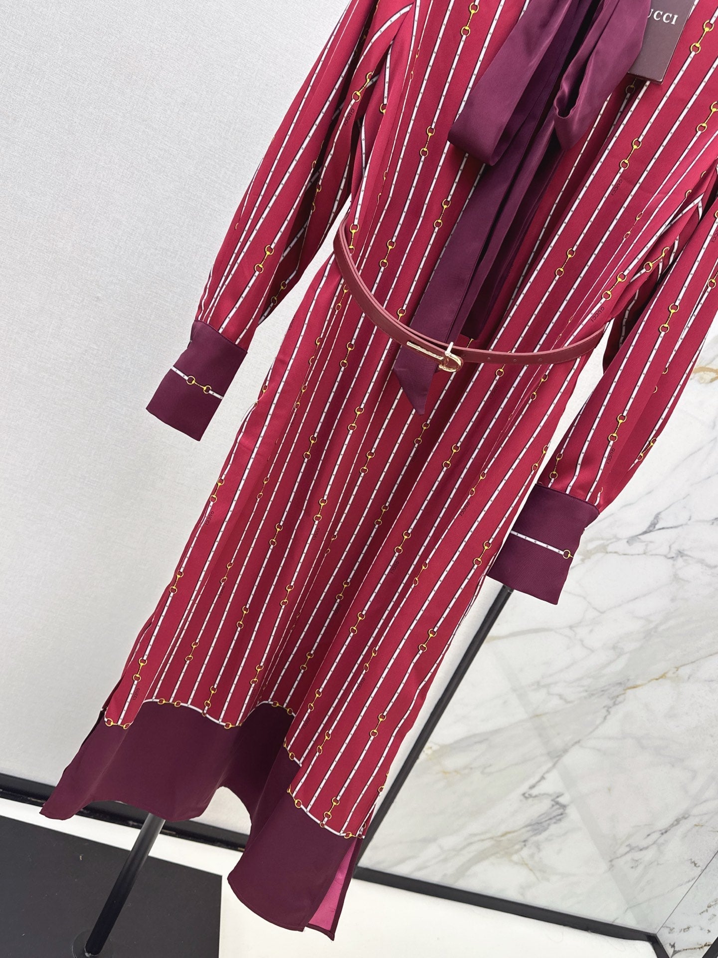 Guc NEW Belted dress