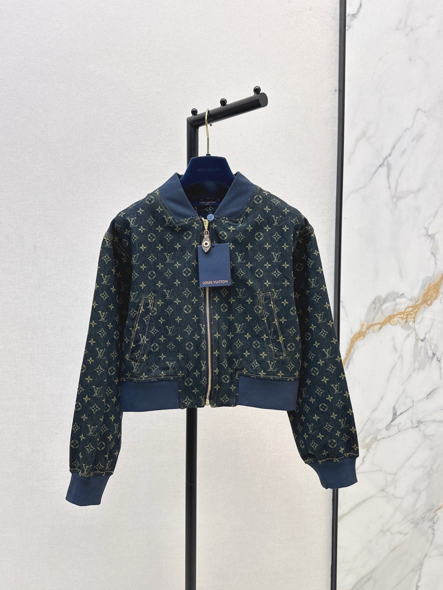 Louis NEW Printed denim jacket