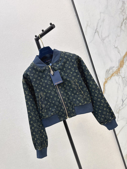 Louis NEW Printed denim jacket