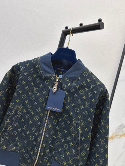 Louis NEW Printed denim jacket