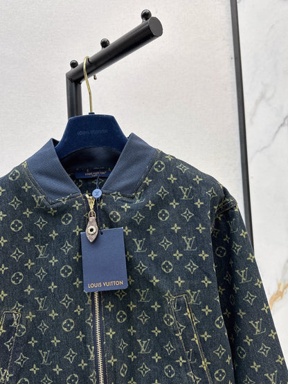 Louis NEW Printed denim jacket