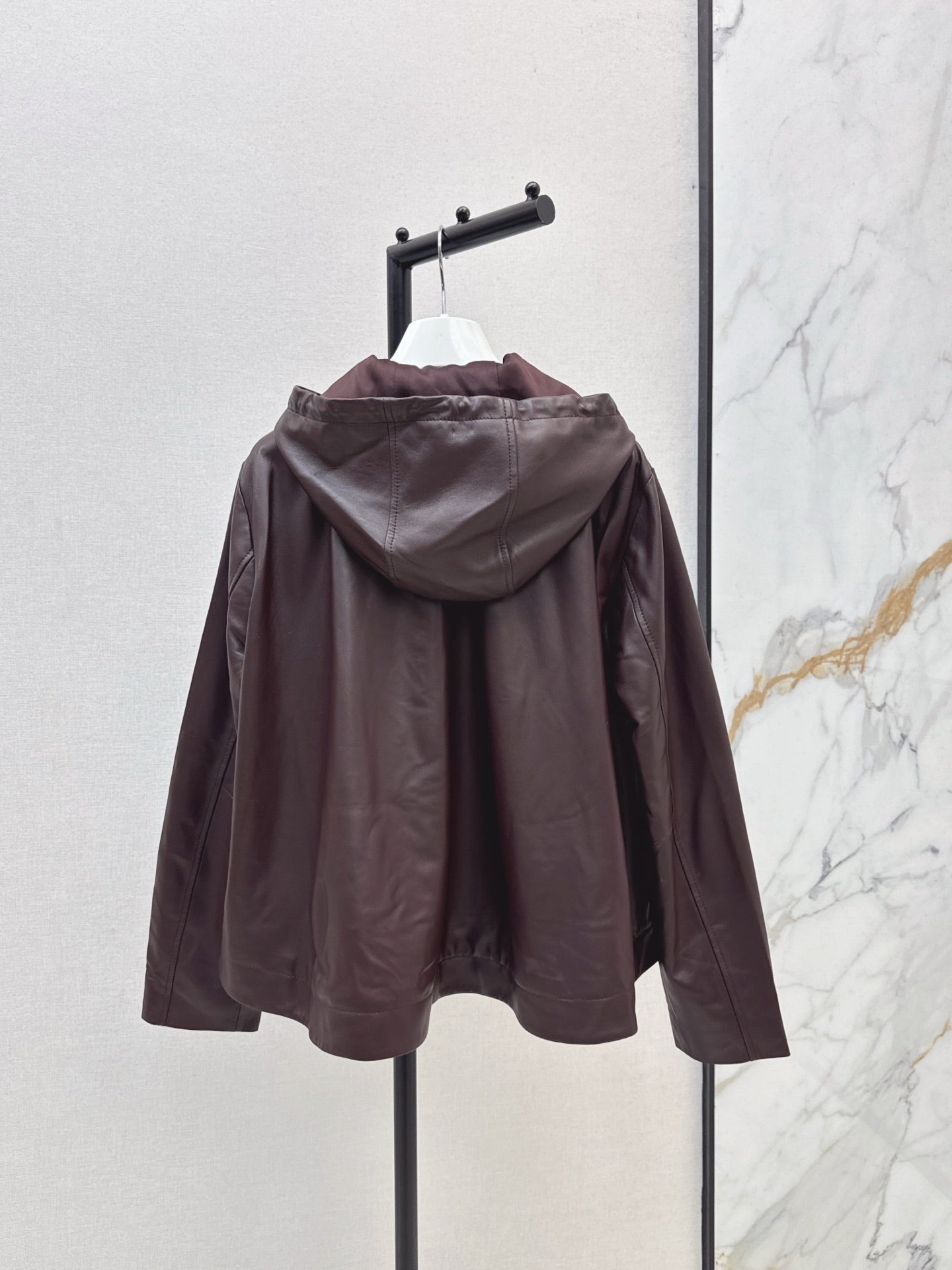 Loe NEW Sheepskin hooded jacket