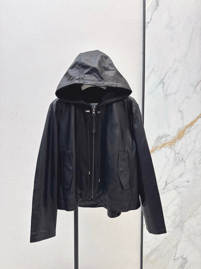 Loe NEW Sheepskin hooded jacket
