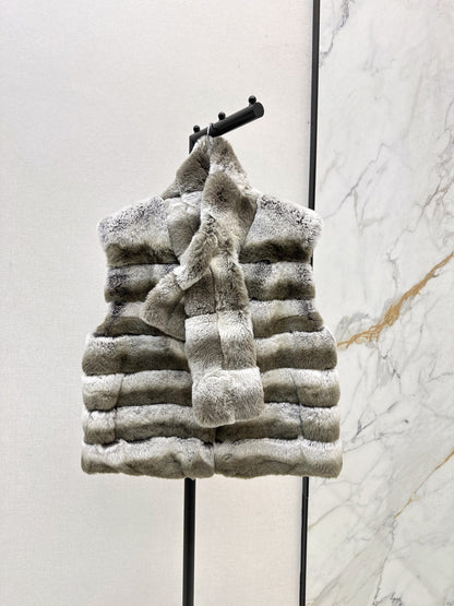 Sain NEW scarf vest set