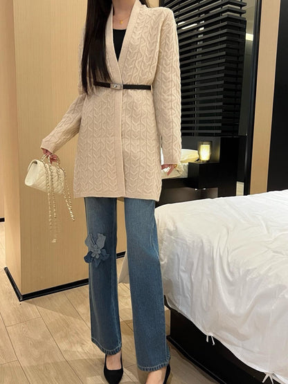 Herm NEW wool cardigan