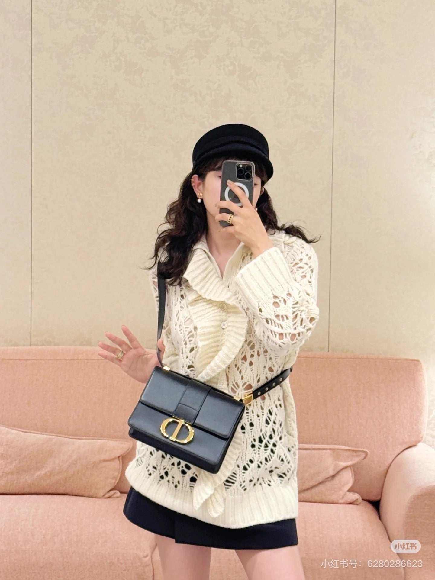 CD NEW Cashmere knitted cardigan