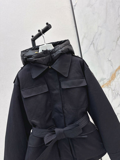 Monc NEW waisted down jacket