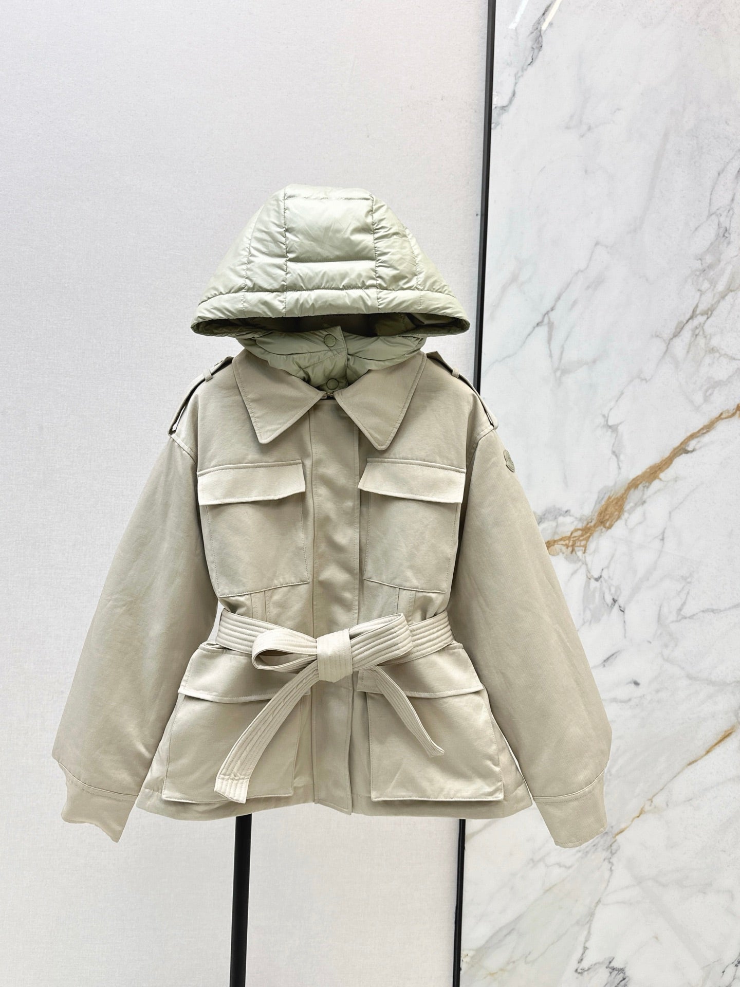 Monc NEW waisted down jacket