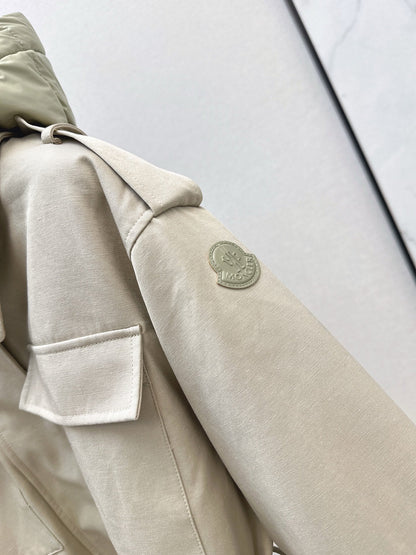 Monc NEW waisted down jacket