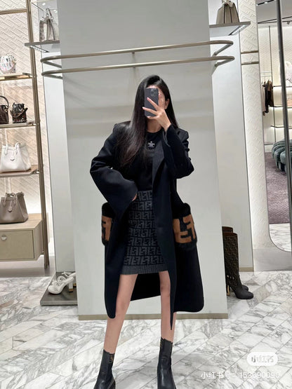 Fend NEW Double-pocket coat