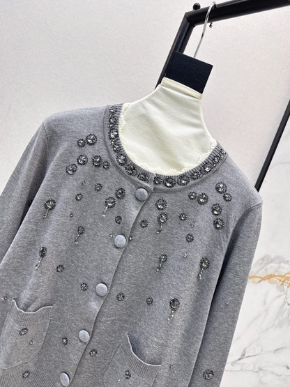 Miu NEW Round-neck cardigan