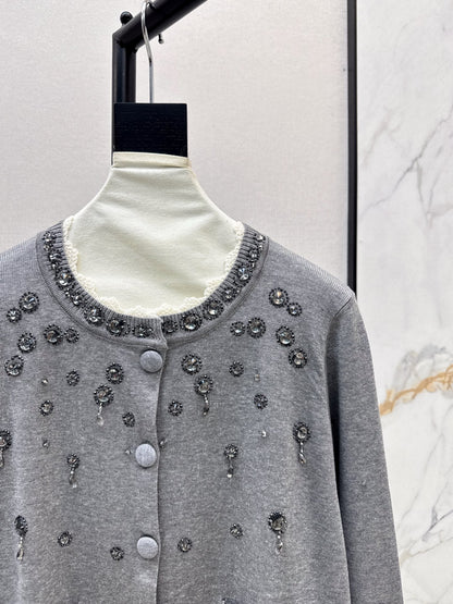 Miu NEW Round-neck cardigan