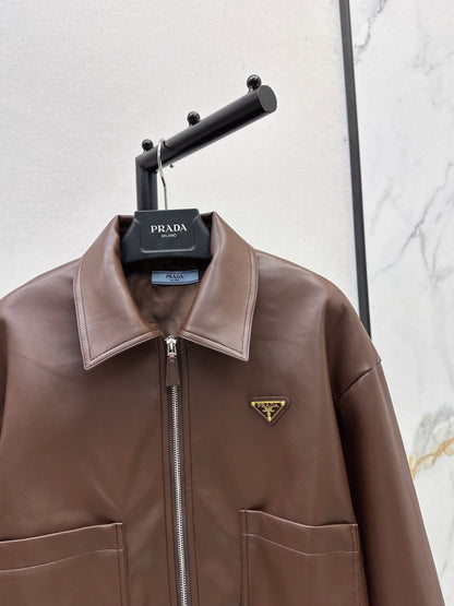 Pra NEW PU leather jacket