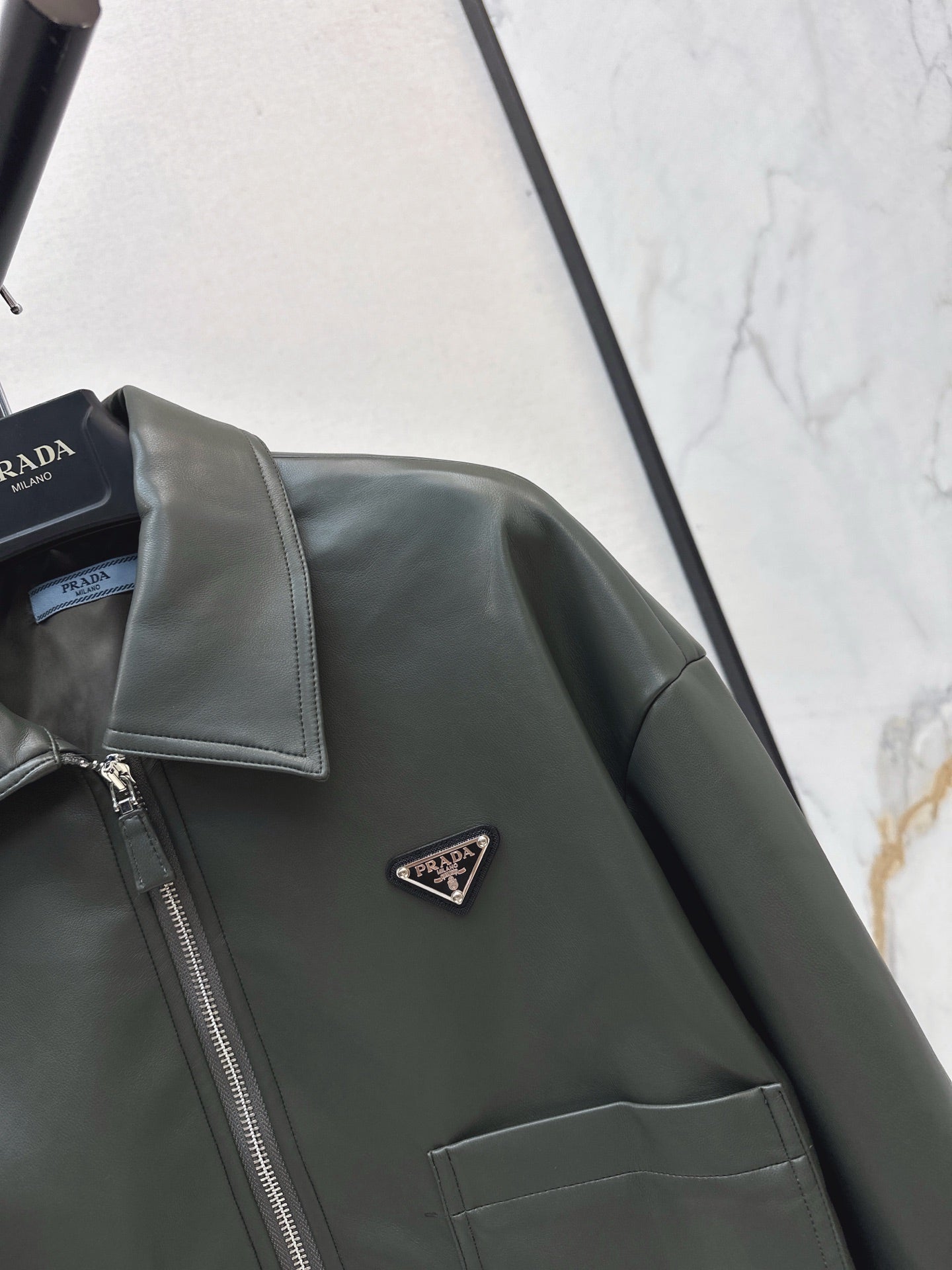 Pra NEW PU leather jacket