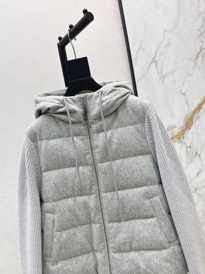 Brune NEW Hooded down jacket