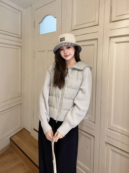 Brune NEW Hooded down jacket