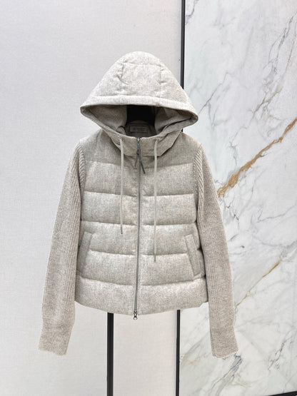 Brune NEW Hooded down jacket