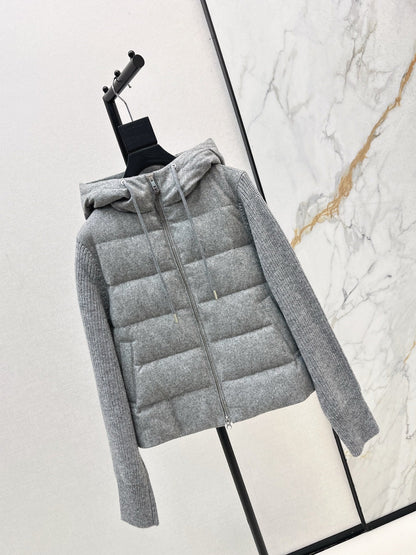 Brune NEW Hooded down jacket