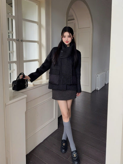 Max NEW Patchwork down jacket