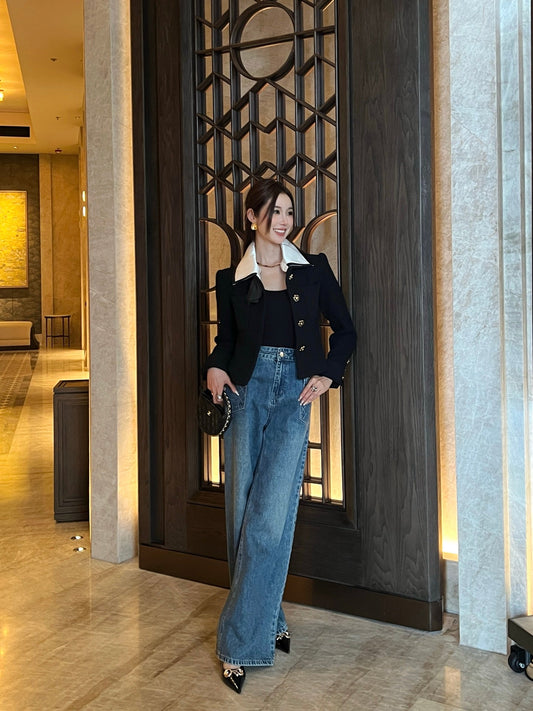 Chan NEW lapel jacket