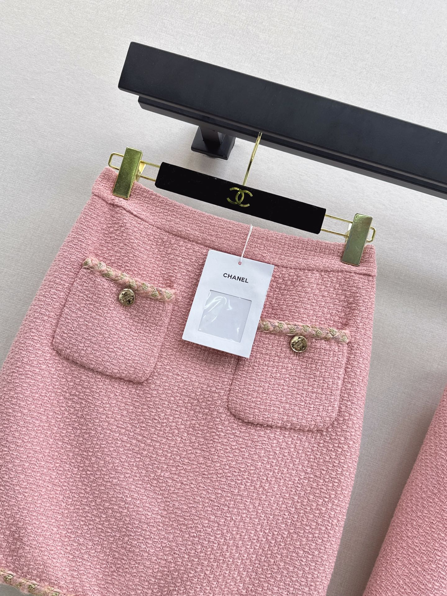 Chan NEW woven skirt