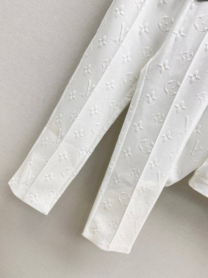 Louis NEW Letter-embossed sweatpants