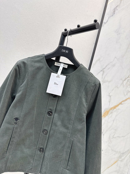 CD NEW bee embroidered jacket