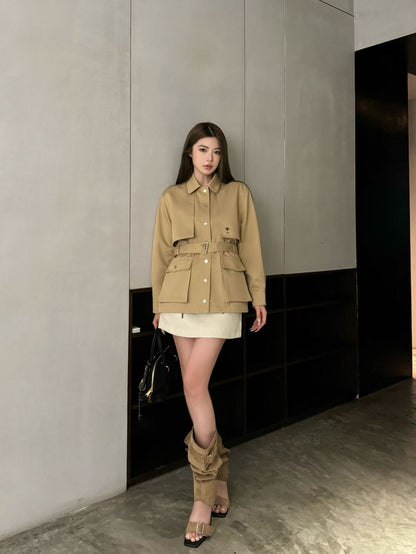 CD NEW waisted jacket