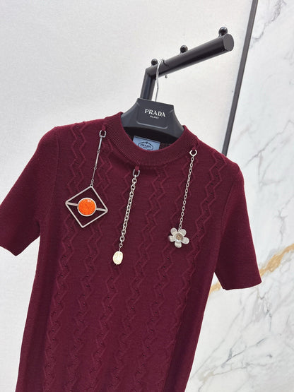 Pra NEW short-sleeved sweater