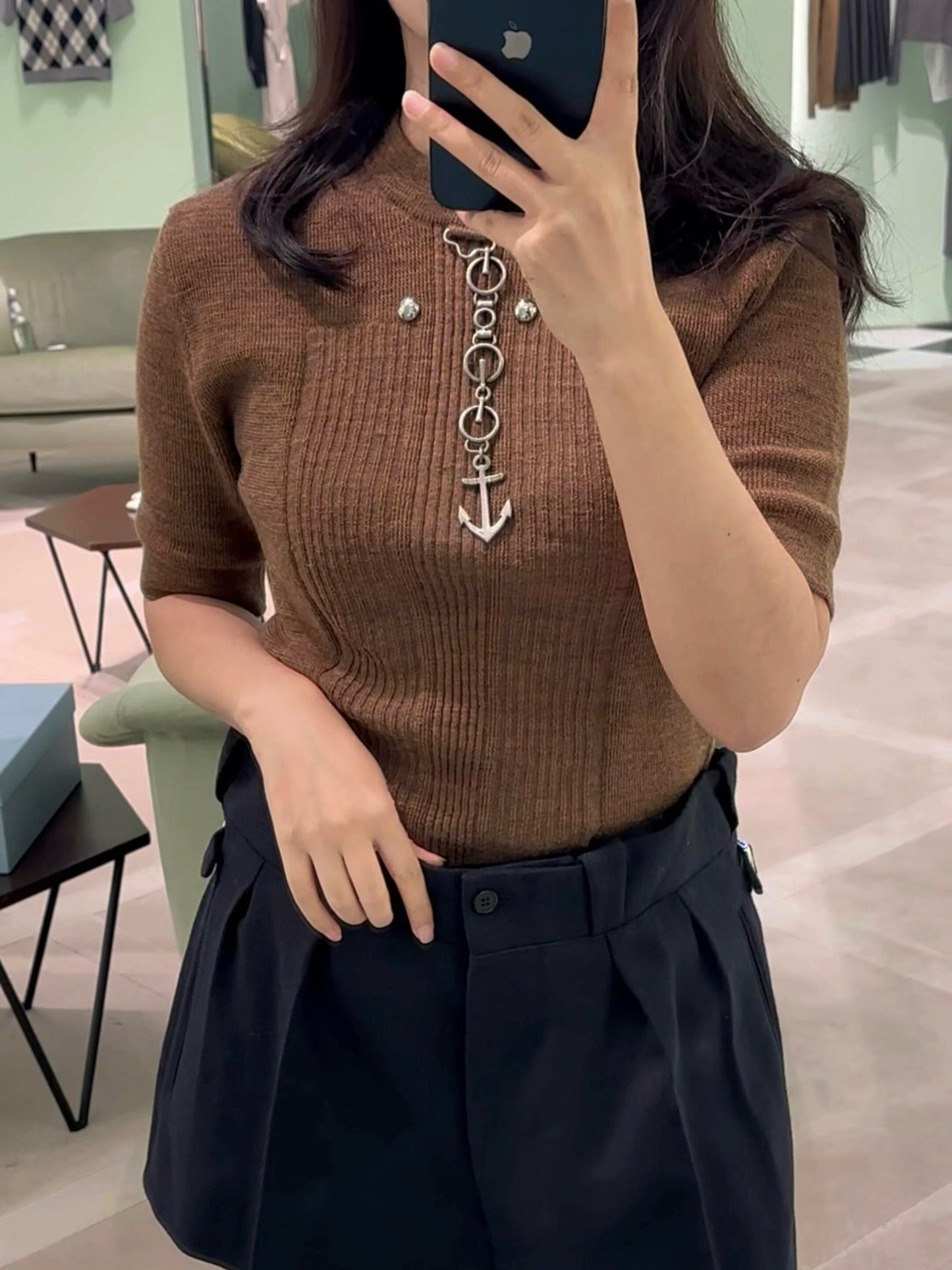 Pra NEW short-sleeved sweater