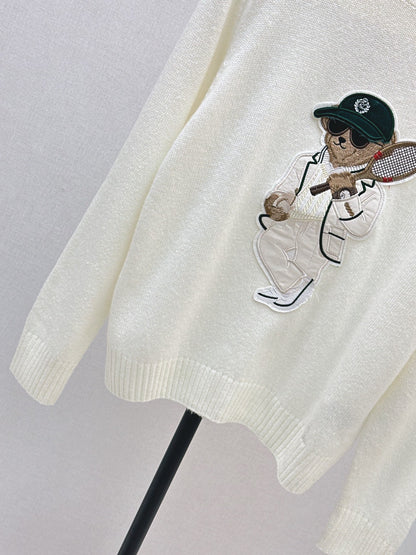 Ra1 NEW bear logo sweater